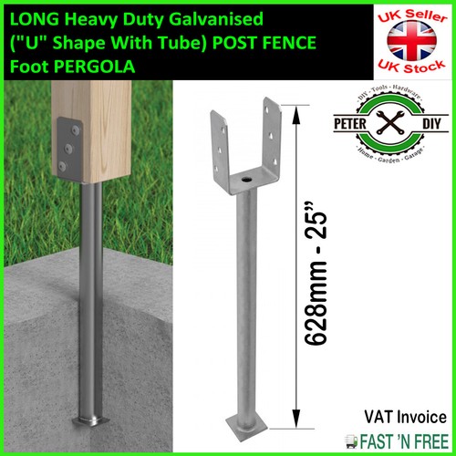 Long heavy duty - long, galvanised