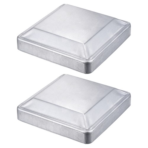 2pcs fence post - post, galvanized