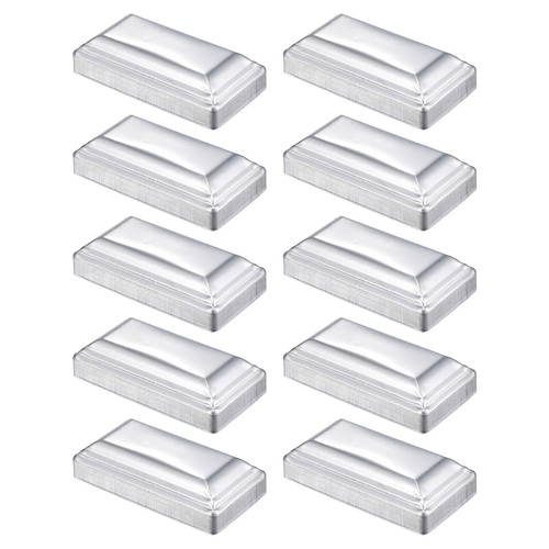 Pcs silver fence post - 10,