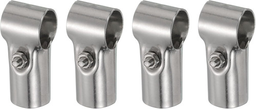 Pipe clamp connector 4pcs - pipe,