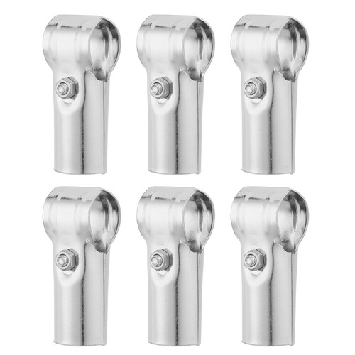 6pcs pipe clamp connector - pipe,