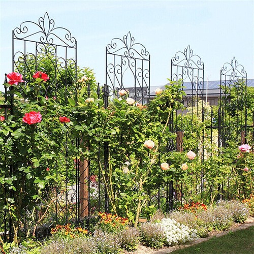 Extra tall metal pipe garden - metal,