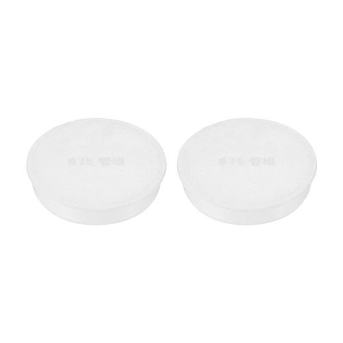 2pcs 70mm pipe hole - 2pcs,